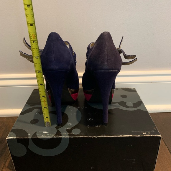 Platinum bp Stiletto Pump NWOT - Picture 4 of 6
